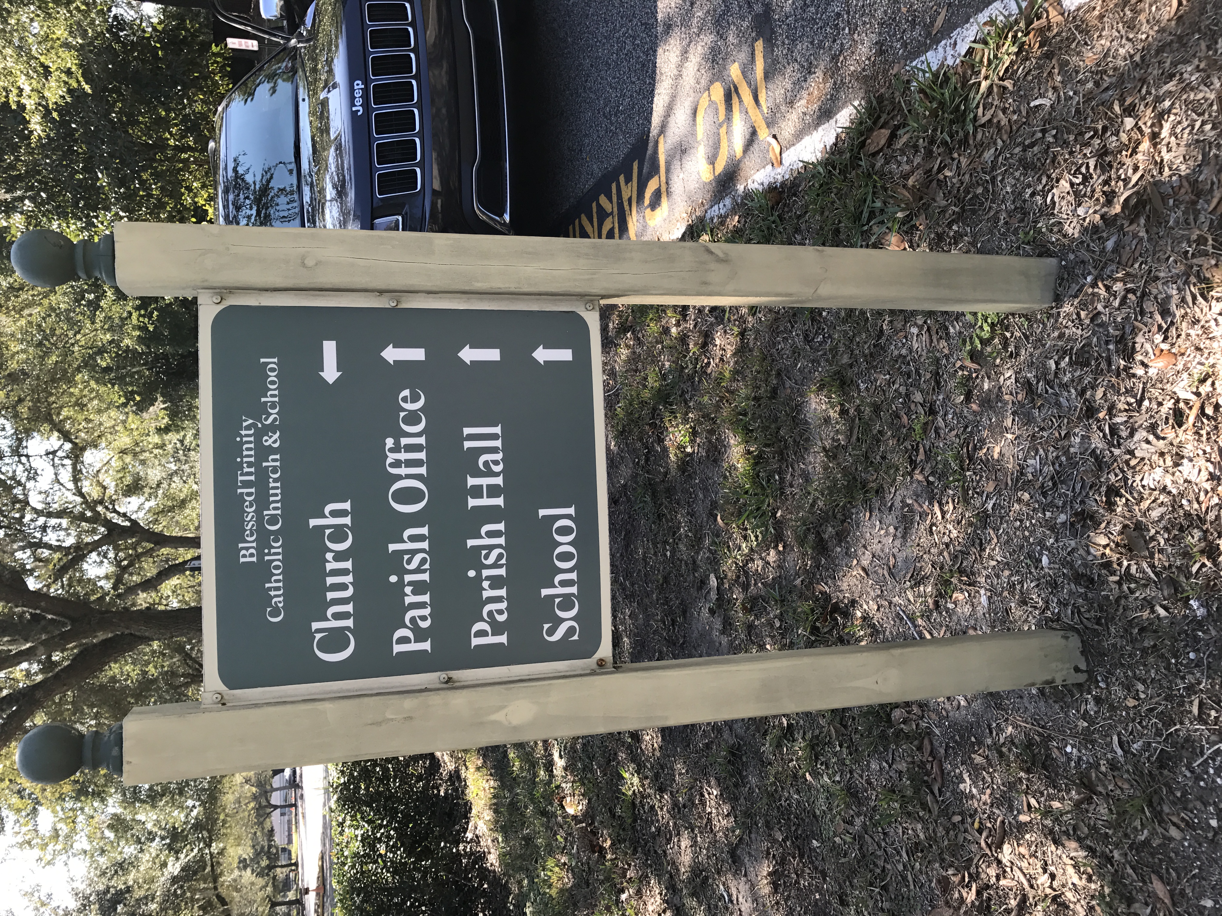 Post & Panel Signs | Churches & Religious Organizations | Aluminum