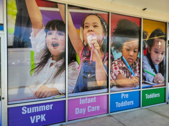 Privacy Window Film | School, College, & University Signs