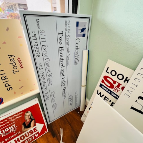 Non-Profit & Fundraiser Event Signs