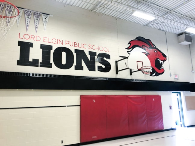 Lord Elgin Public School | Wall Murals & Graphics