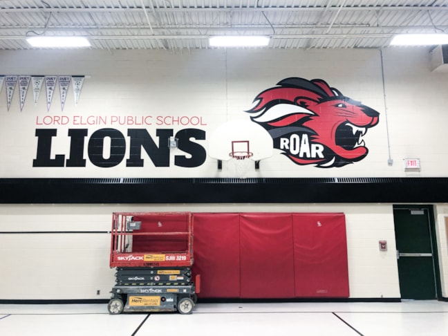 Lord Elgin Public School | Wall Murals & Graphics