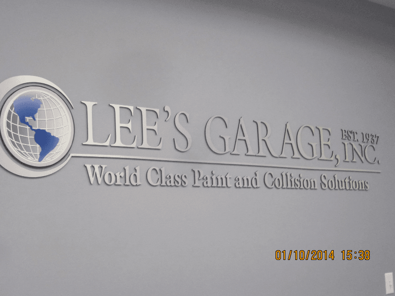 Dimensional Wall Lettering