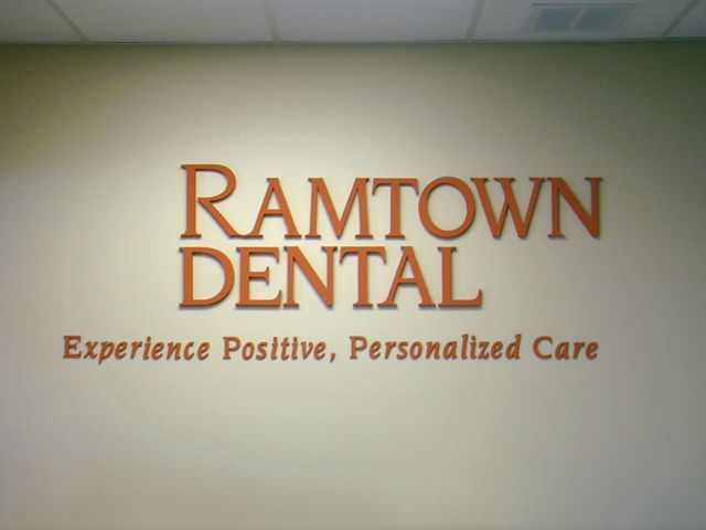 Dimensional Wall Lettering