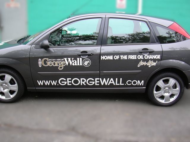 Vehicle Lettering and Wraps