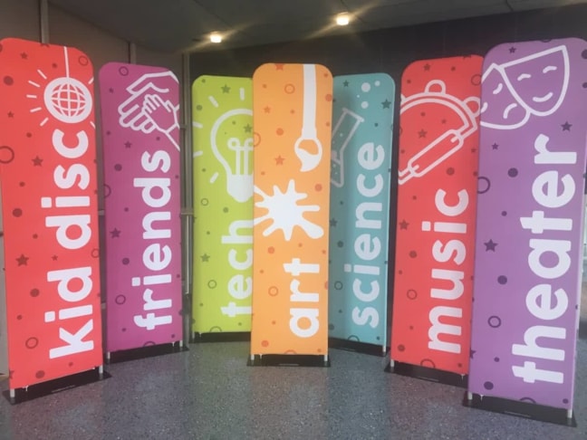 Fabric & Vinyl Indoor Banners