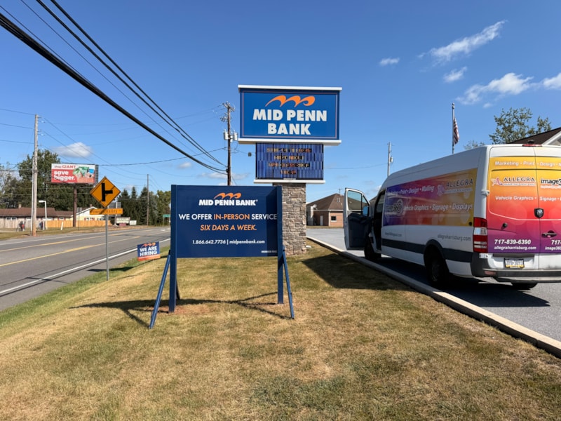 Custom Signs & Signage | Bank Signs & Credit Union Signs | Harrisburg, Pennsylvania