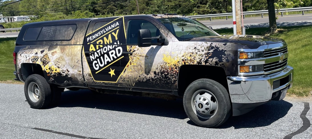 Full Vehicle Wrap for PA Air National Guard