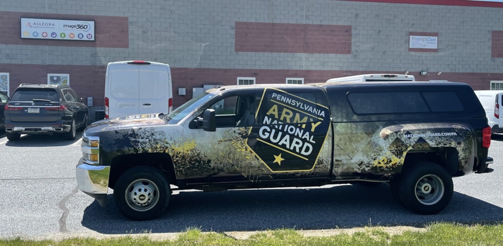 Full Vehicle Wrap for PA Air National Guard