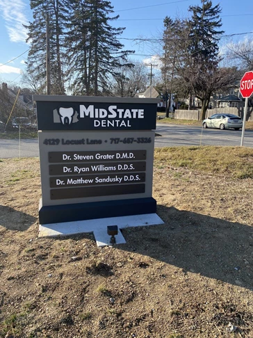 Monument Sign for MidState Dental