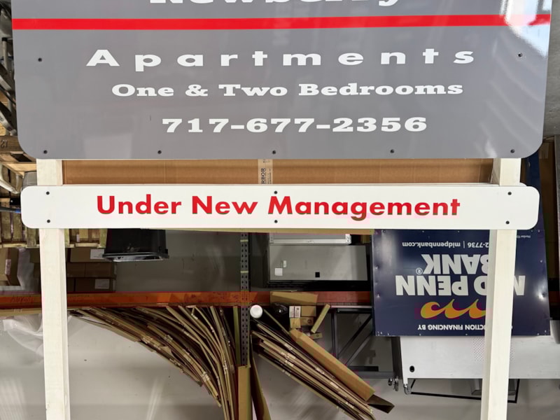 Post & Panel Signs | Property Management | Harrisburg, Pennsylvania | Vinyl
