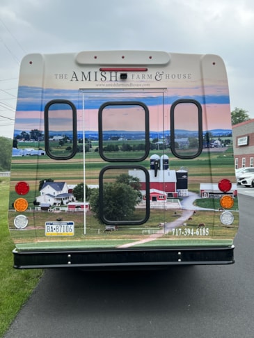 Vehicle Wraps- The Amish House 