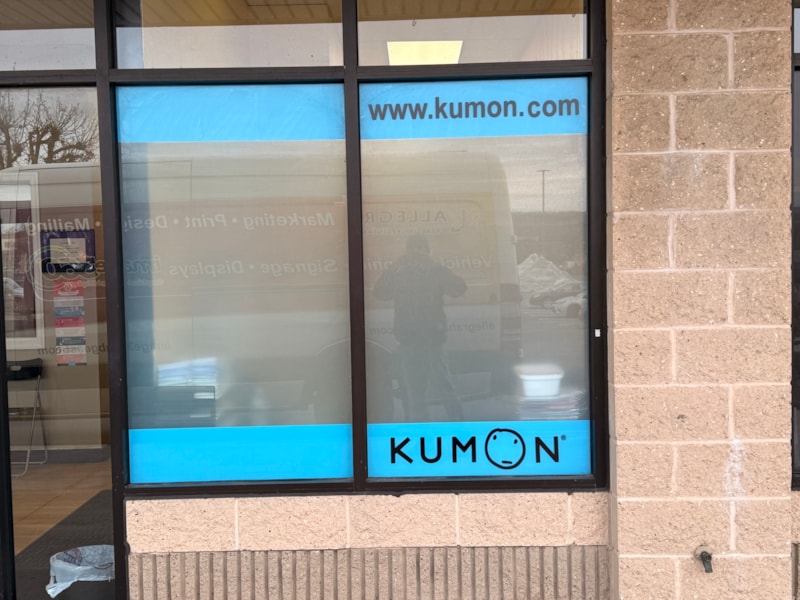 Window Graphics | K-12 School Signs & Displays | Harrisburg, Pennsylvania | Vinyl