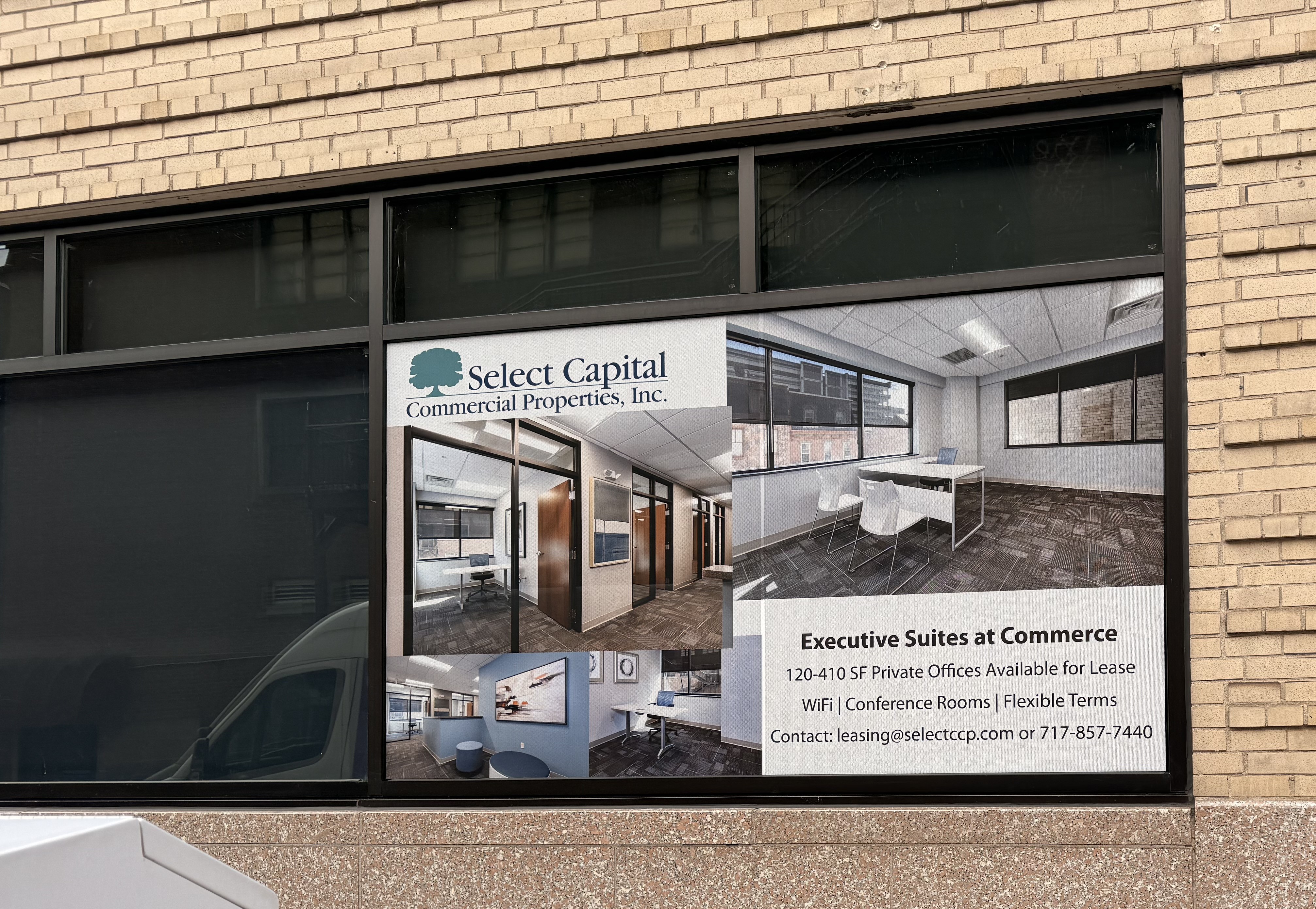 Window Graphics | Real Estate | Harrisburg, Pennsylvania | Vinyl