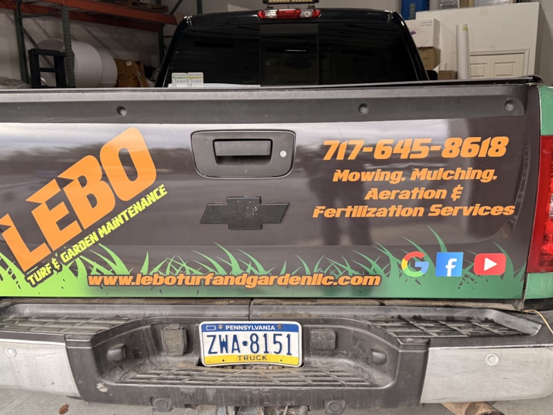 Vehicle Graphics & Lettering | Agricultural and Landscaping Signs | Harrisburg, Pennsylvania | Vinyl