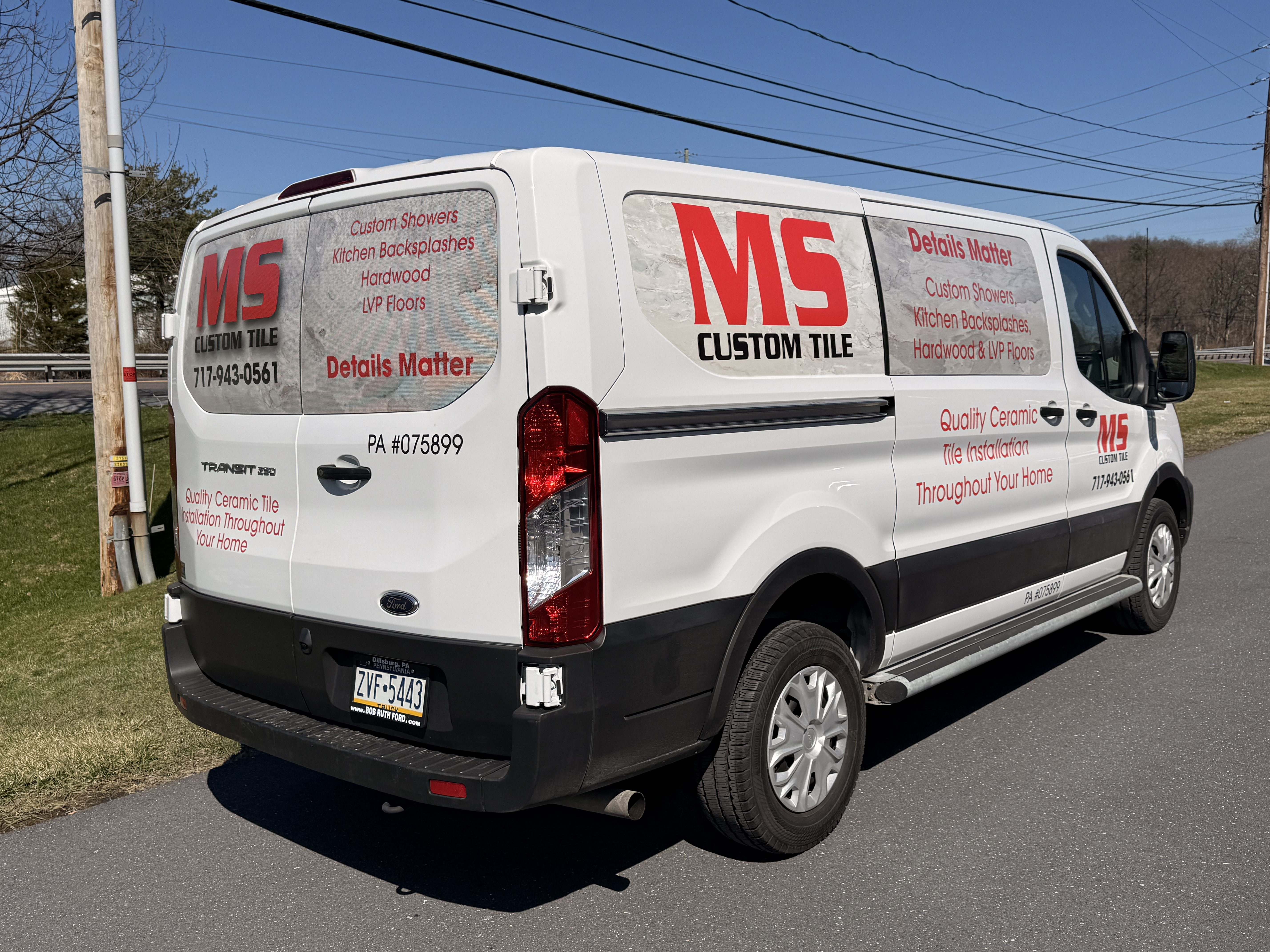 Vehicle Graphics & Lettering | Professional Services | Harrisburg, Pennsylvania | Vinyl