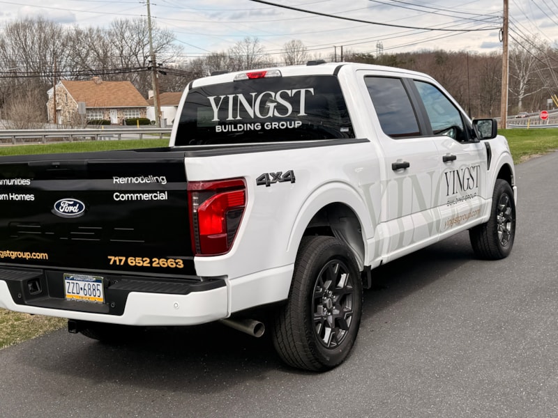 Vehicle Graphics & Lettering | Construction Signs | Harrisburg, Pennsylvania | Vinyl