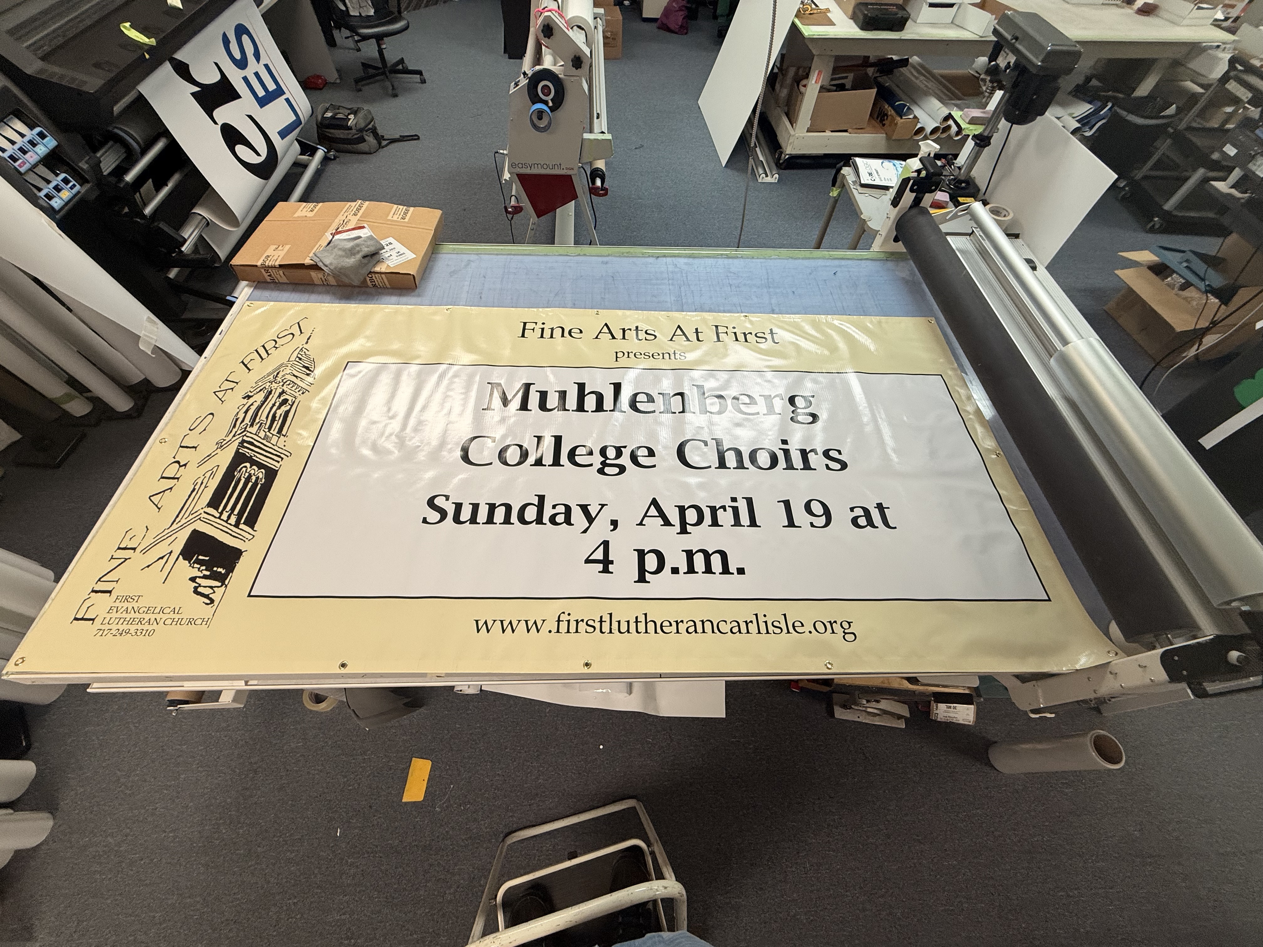 Fabric & Vinyl Indoor Banners | Churches & Religious Organizations | Harrisburg, Pennsylvania | Vinyl