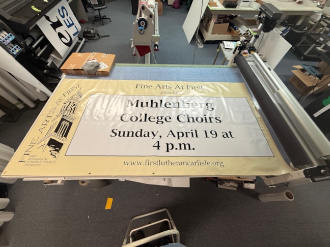 Fabric & Vinyl Indoor Banners