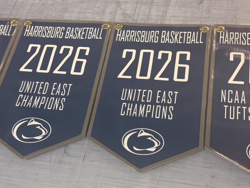 Fabric & Vinyl Indoor Banners | College & University Signage | Harrisburg, Pennsylvania | Vinyl