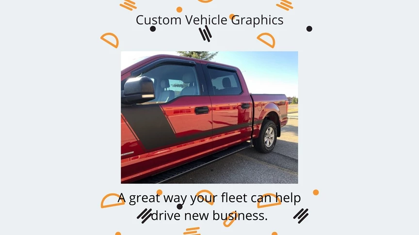 Vehicle Decals & Lettering on your fleet can help drive new business