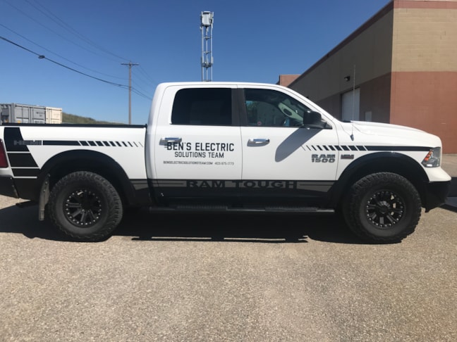 Vehicle Decals & Lettering -- one of the easiest and most cost-effective methods of advertising your business!