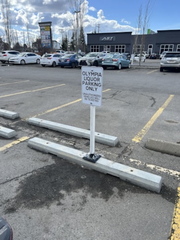 Parking Lot Signs