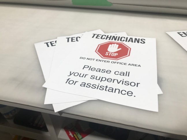 Image360 Calgary South has the equipment and expertise to prepare your specialty custom labels and tags.