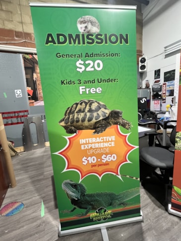 Banner Stands | Live Entertainment Venues