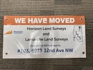 Moving location, banners are a great way to let your clients know where to find you.