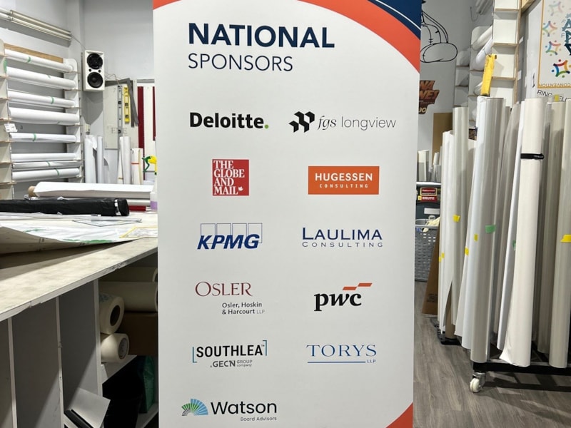 Banner Stands | Nonprofit Organizations and Associations | Calgary, Alberta | PVC