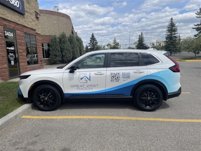 Vehicle Graphics & Lettering -- Great West Radon Hits the Road with a Sleek New Wrap!
