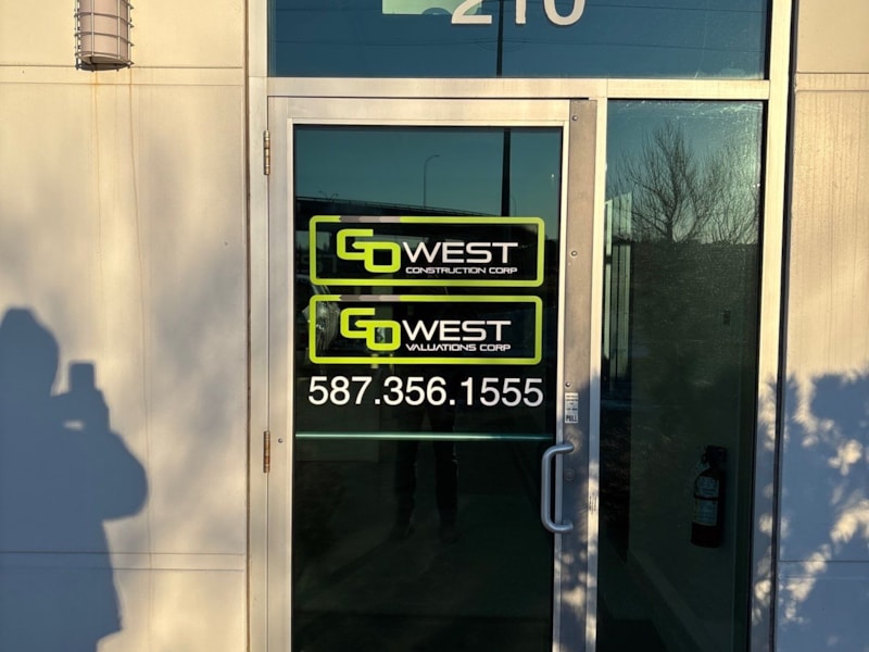 Window Graphics | Service and Trade Organizations | Calgary, Alberta | Vinyl
