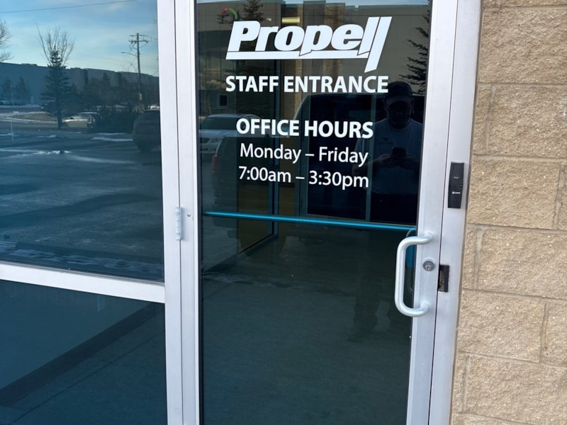 Window Graphics | Service and Trade Organizations | Calgary, Alberta | Vinyl