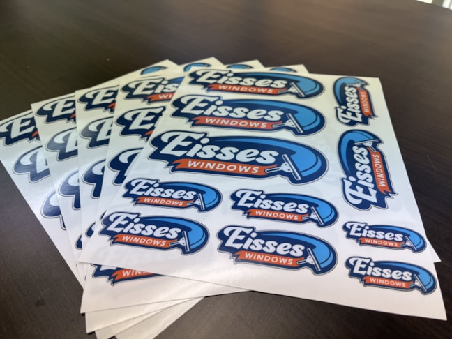 Stickers, Labels & Tags stick to your equipment to build your brand!