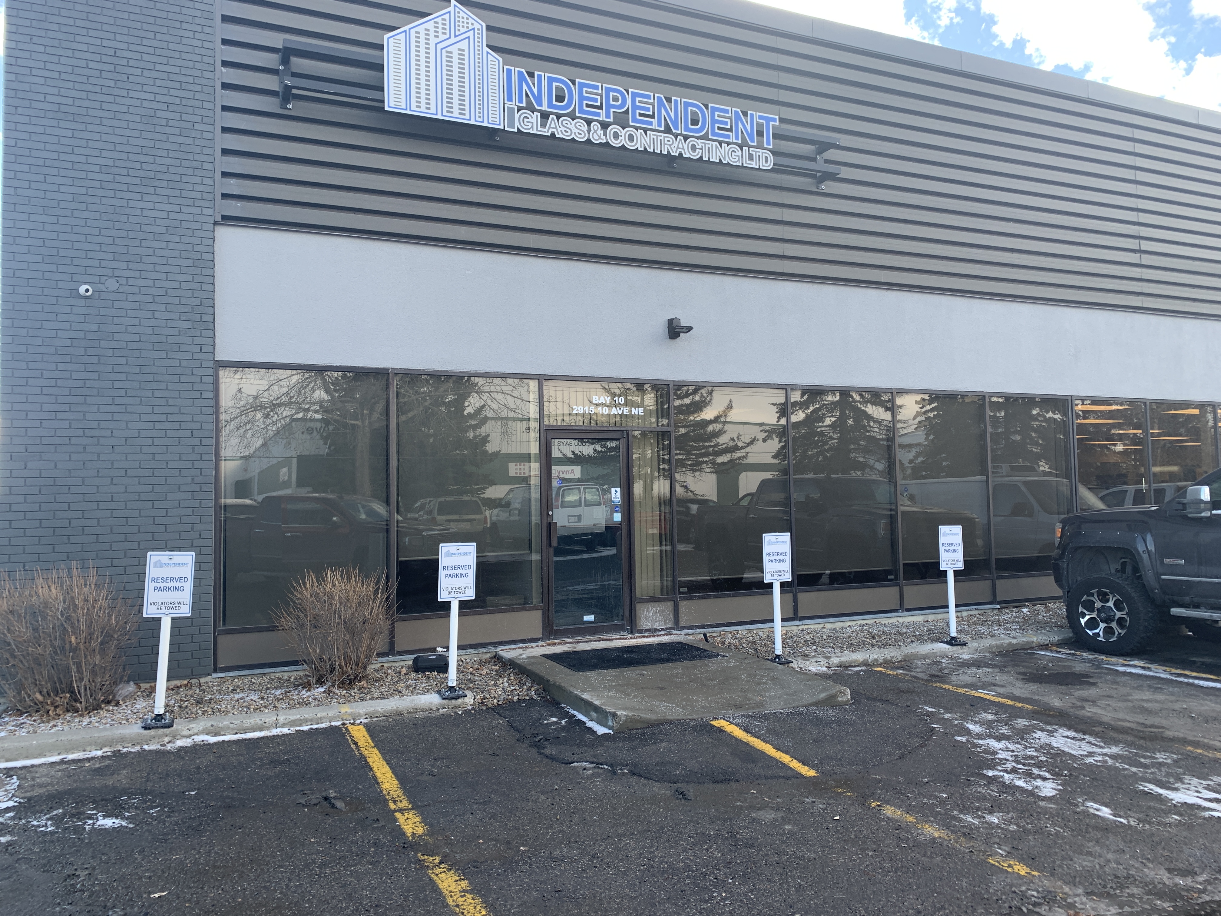 Sign Of A Recovering Economy:  Parking Lot Signs