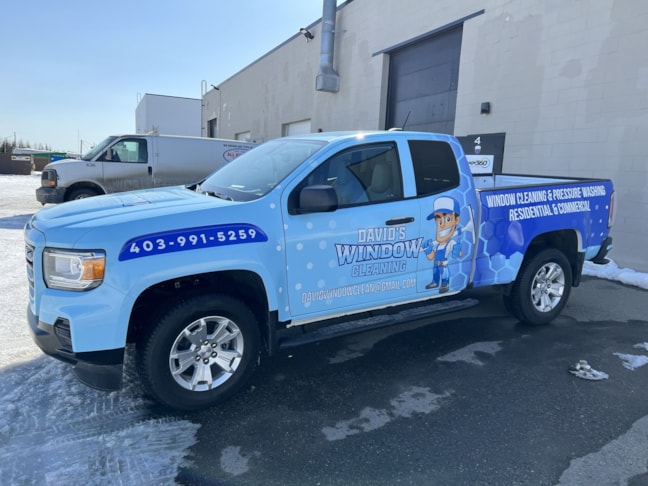 Davids Window Cleaning Side View