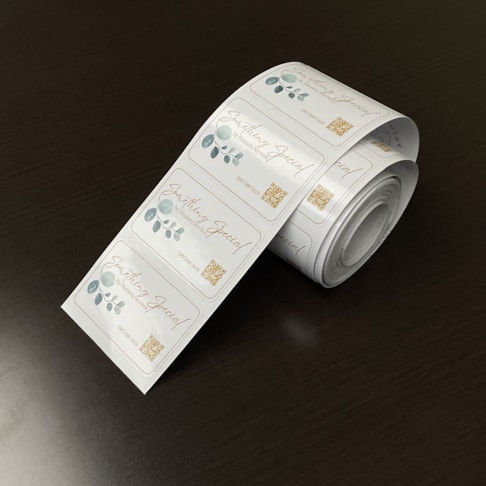 Wedding Services Labels with QR Code