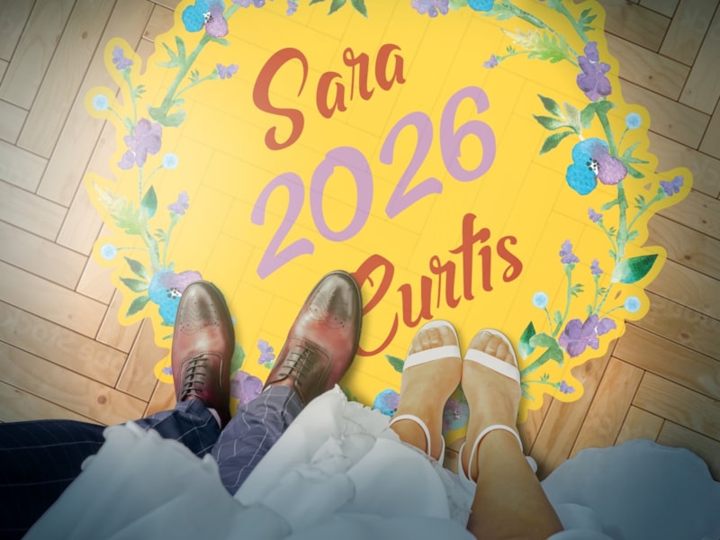 Floor Graphics | Professional Services | Black Hills Weddings