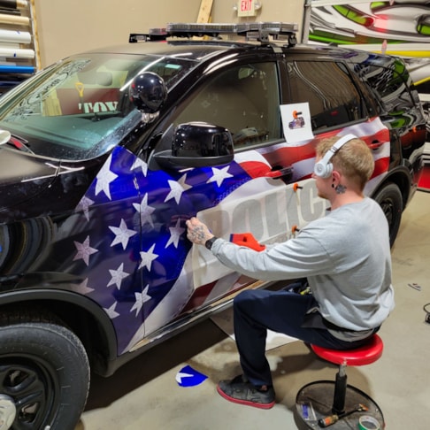 Vehicle Wraps | Government & Public Office Signs |Police Graphics