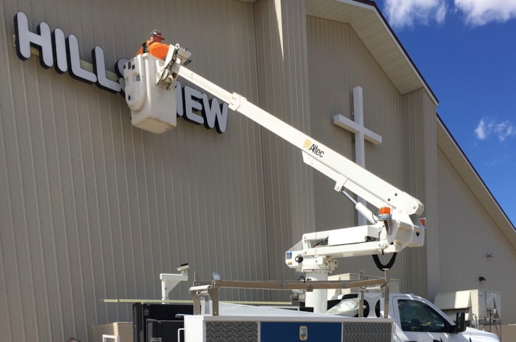 Outdoor Wall Letters & Graphics