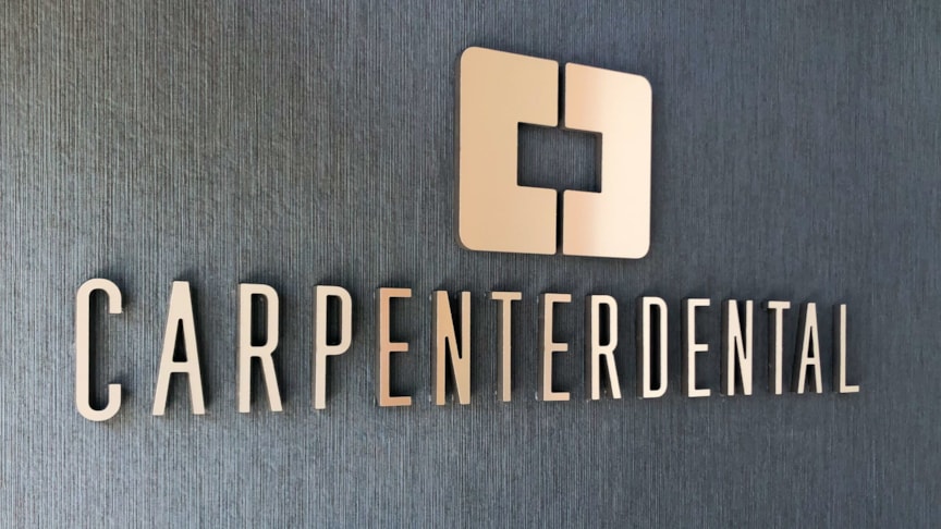 Carpenter Dental 3D letters