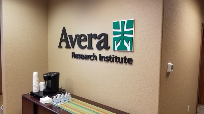 Avera Lobby Sign