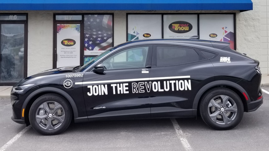 BHE Mustang Mach E Decals