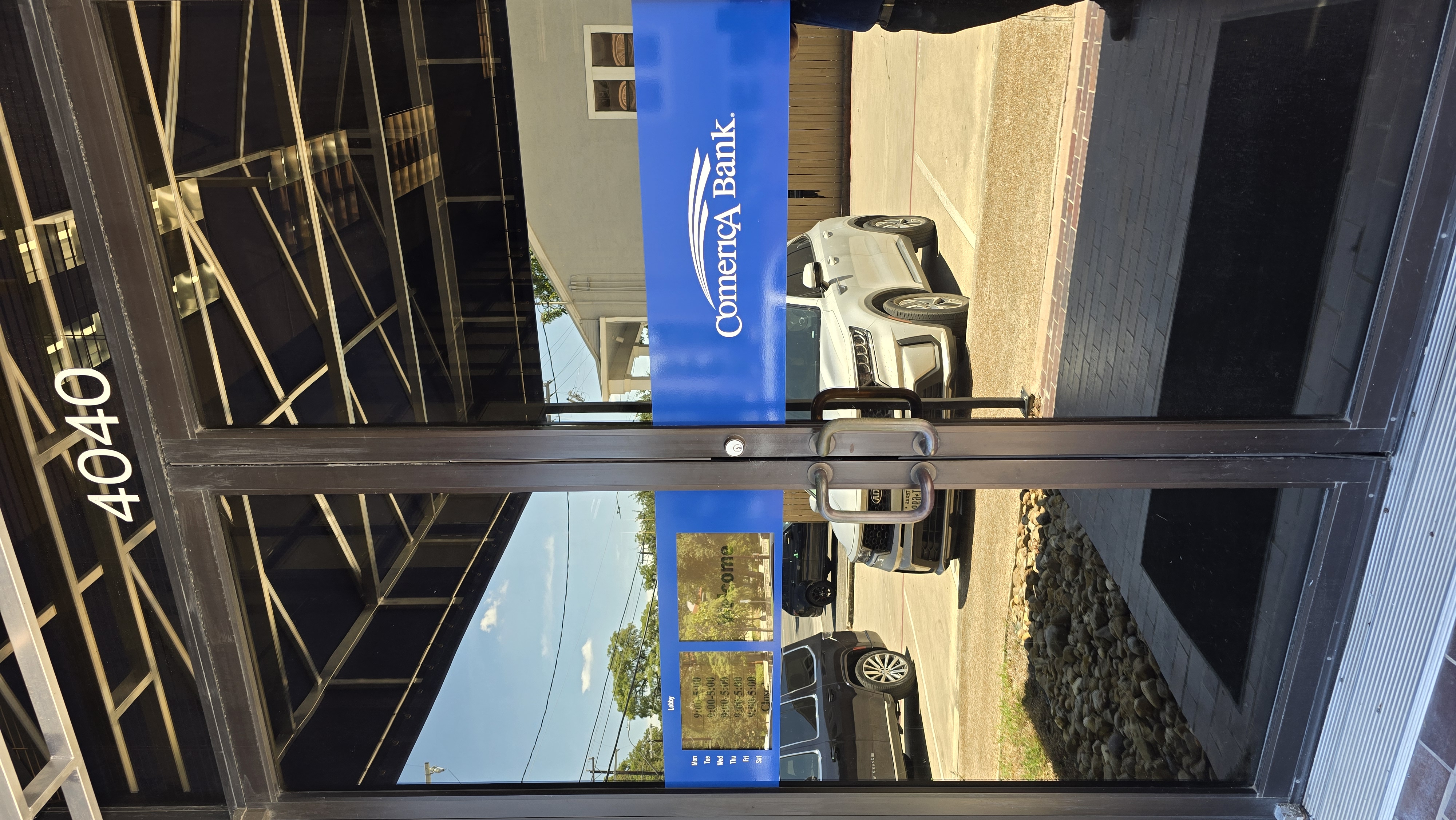 Window Graphics | Bank Signs & Credit Union Signs | San Antonio, TX | Vinyl