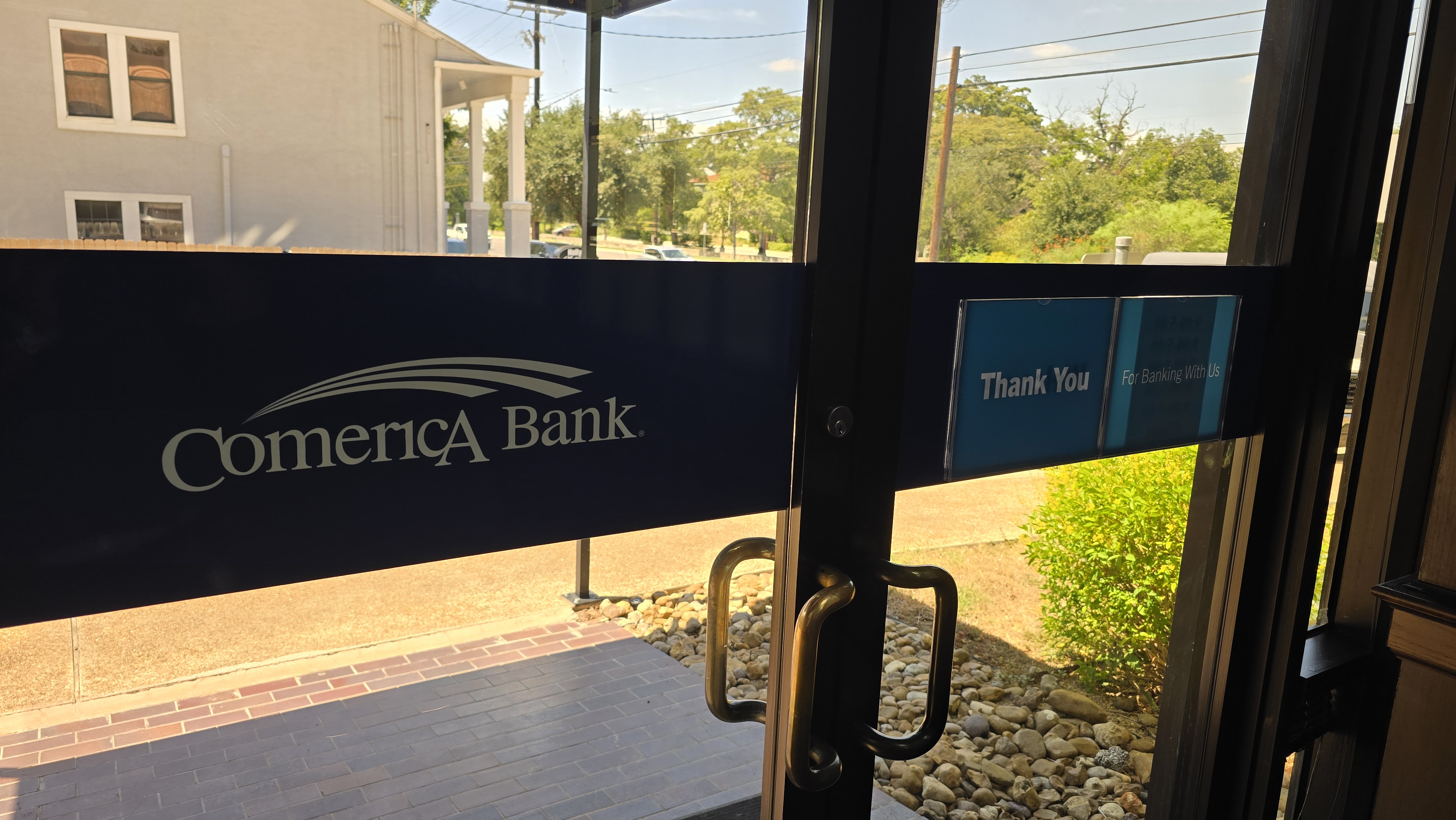 Window Graphics | Bank Signs & Credit Union Signs | San Antonio, TX | Vinyl