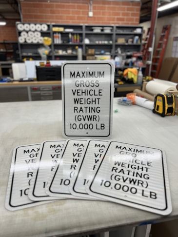 Traffic Control Signage