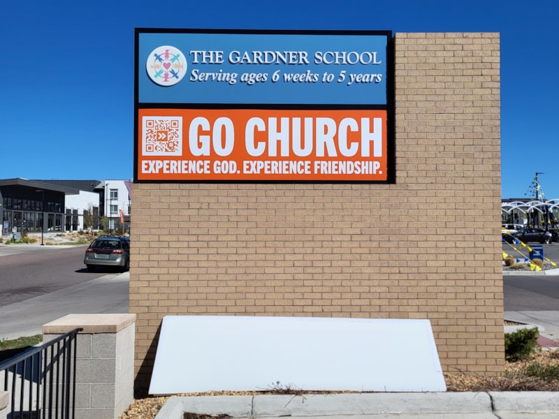 Monument Signs | Churches & Religious Organizations | Denver, CO | Plastic