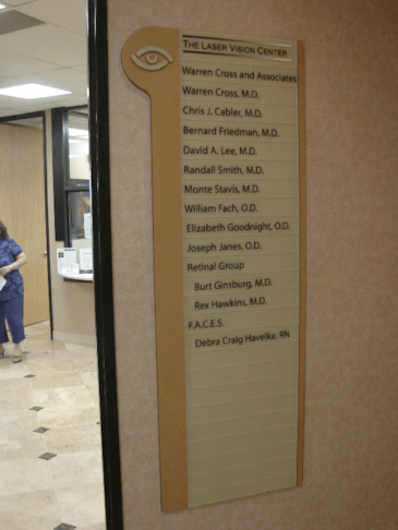 Directory and Wayfinding Signage | Healthcare