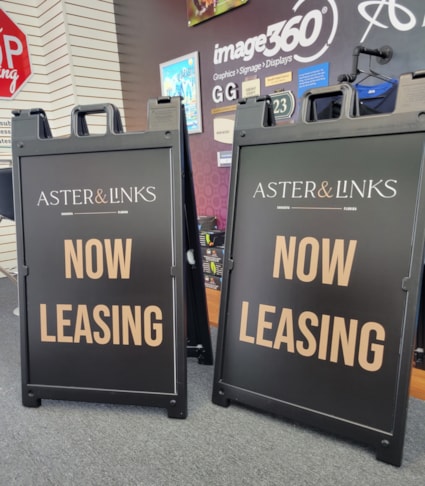 A-Frames & Sidewalk Signs