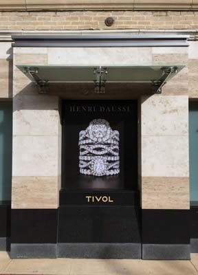 Perforated Window Vinyl for TIVOL in Kansas City, Missouri